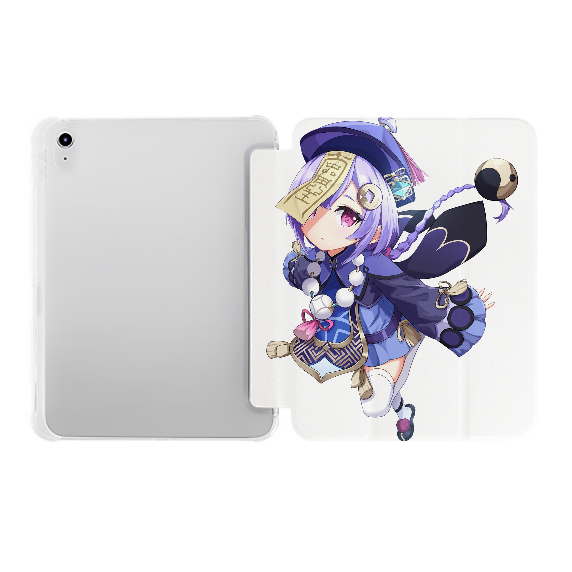 げんし神 七七 なな  genshin Nana IPad ケース ペン収納付き 三つ折りスタンド PUレザー×シリコン 対応機種9.5/10.5/10.9インチ